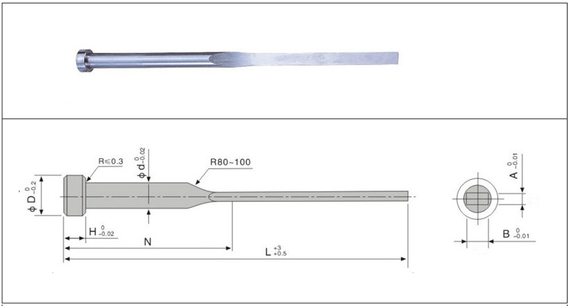 Skh51-Rectangular-Ejector-Pins-ACT-CFS-